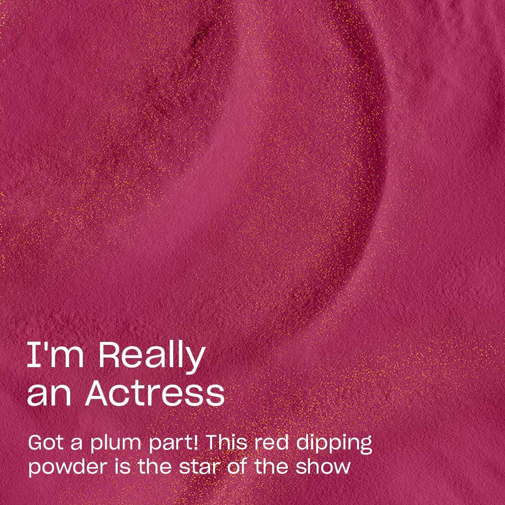 imageOPI Powder Perfection Movie Buff Opaque Soft Beige Crme Nail Dipping Powder Hollywood CollectionIm Really an Actress 15 oz