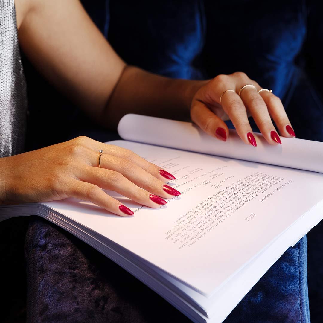 imageOPI Powder Perfection Movie Buff Opaque Soft Beige Crme Nail Dipping Powder Hollywood CollectionTrial Kit with Colors