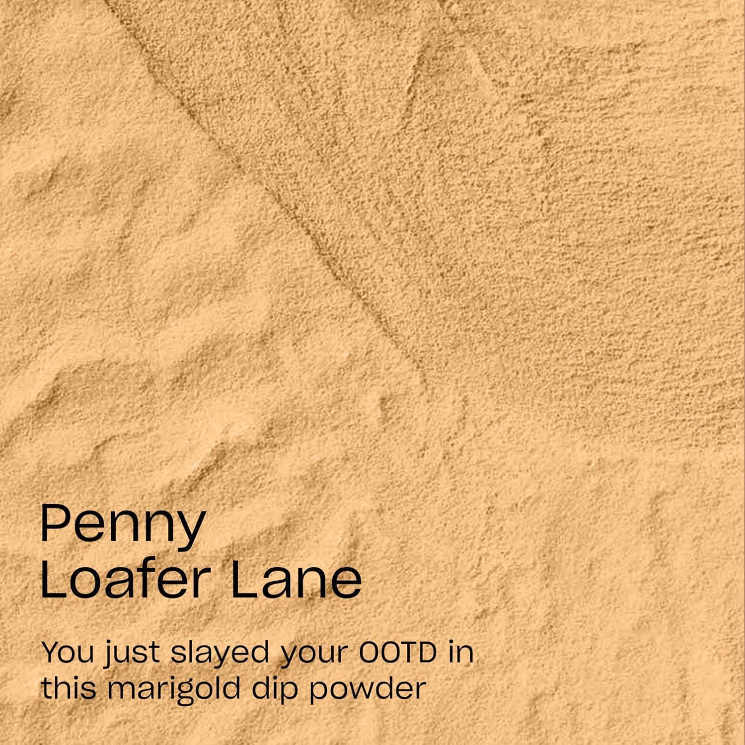 imageOPI Powder Perfection Nail Dipping PowderPenny Loafer Lane Opaque Dark Yellow Marigold