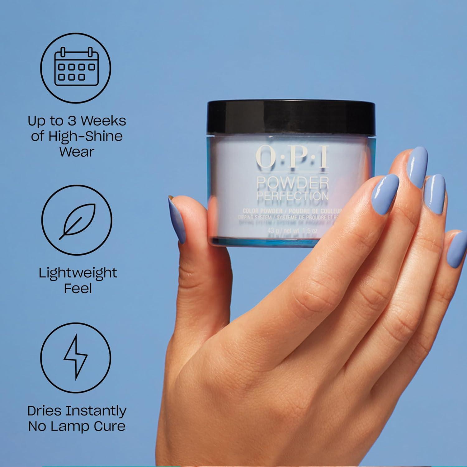 imageOPI Powder Perfection Step 3 Top Coat Nail Dipping Powder Top Coat ProtectsNails amp Clear High Gloss Finish