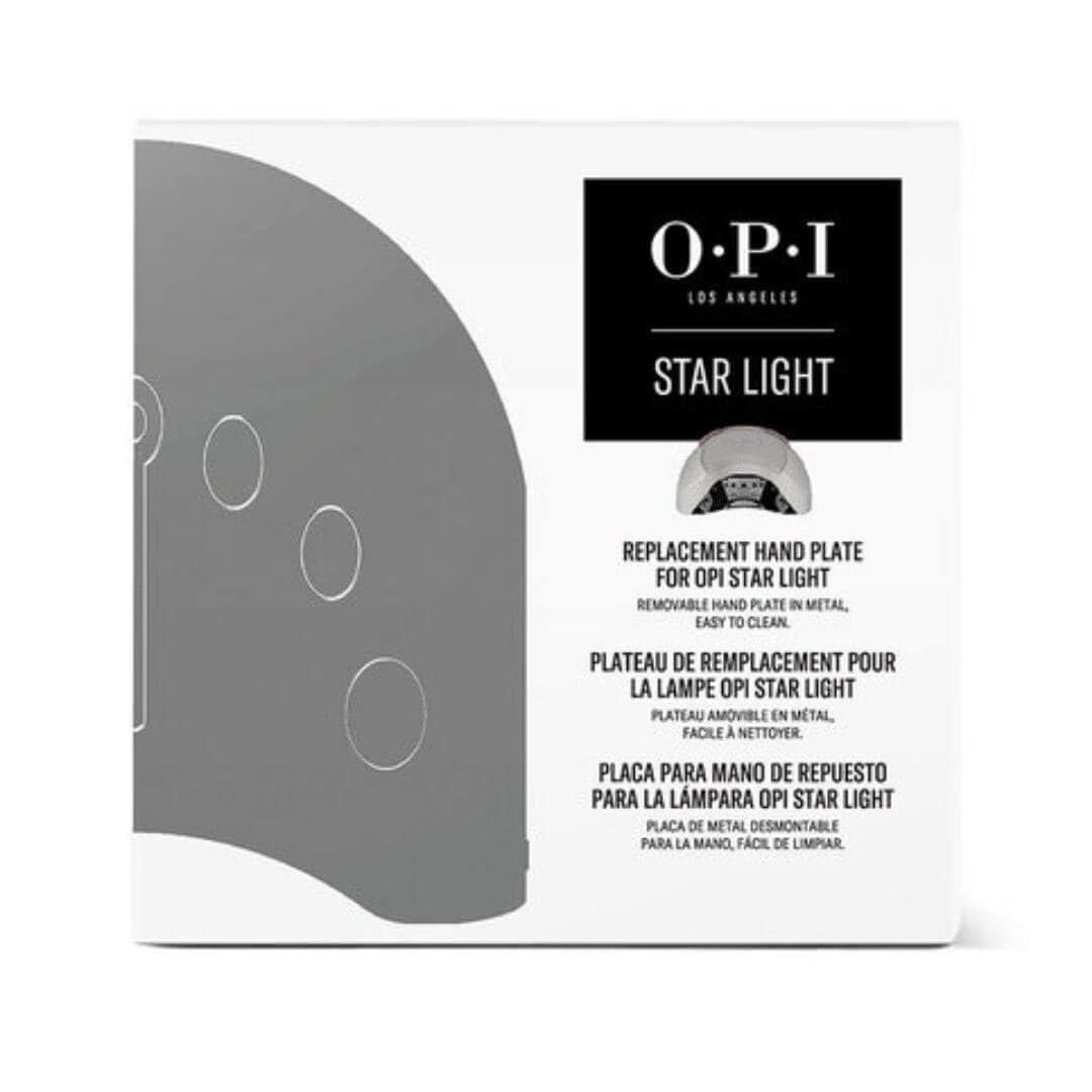 imageOPI Star Light Gel Lamp 30 Premium LED Lamp for Gel Nails Drop Resistant Uniform Curing With Hand Plate amp Adaptor CordReplacement Hand Plate