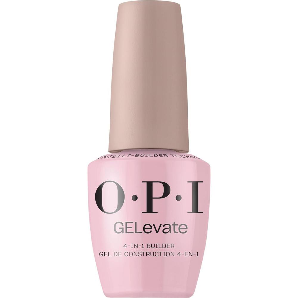 imageOPI GELevate 4in1 Nail Builder Gel  UV Cure Gel Builder Nail Polish  Vegan  15 ML4get Me Not