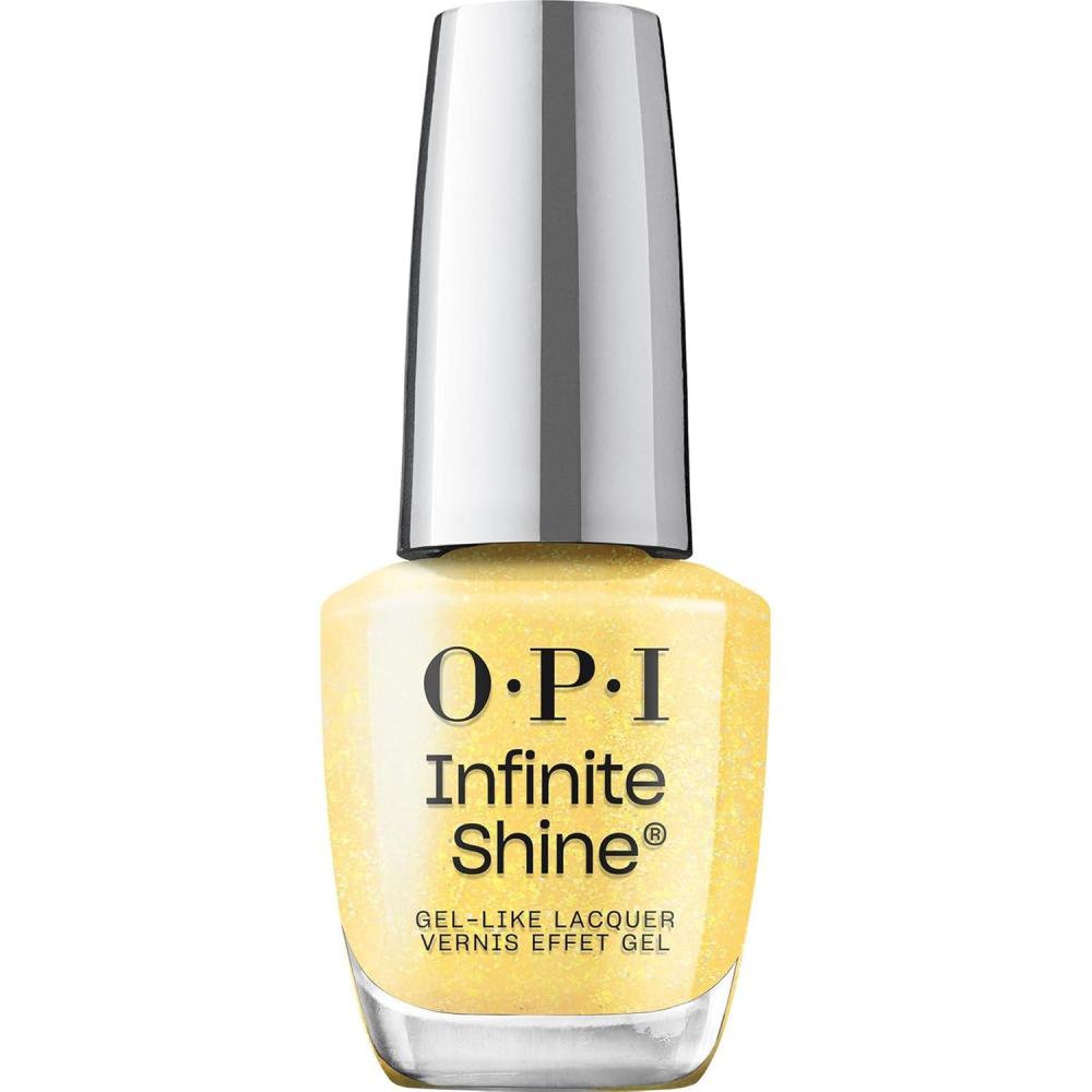 imageOPI Infinite Shine Nail Polish  Yellows amp Oranges  Gellike Wear amp Shine  Vegan Long Lasting Streak FreeSlay Hello to Yellow