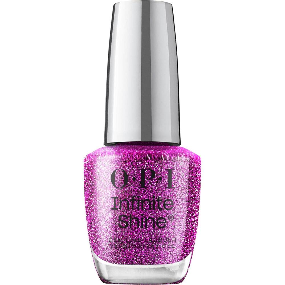 imageOPI Infinite Shine Nail Polish Colors SemiSheer Sheer Bright Opaque amp Shimmer Winter Shades Long Lasting Wear Good Enough to Treat Collection Holiday 2025A Lil Suga Spice Sheer Bright Cool Purple Multicolor Blue Pink Shimmer