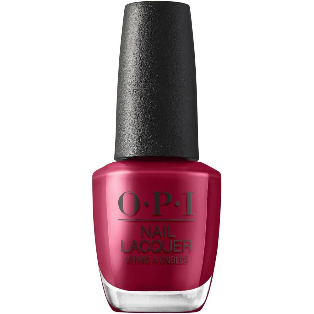 imageOPI Nail Lacquer Holiday 2025  Opaque Crme amp Shimmer Nail Polish Shades  Fast Drying Streak Free and Chip Resistant Wear  Amazon ExclusiveFeelin Candy Cane