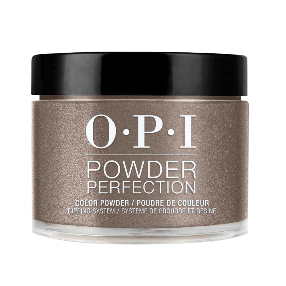 imageOPI Powder Perfection Nail Dipping PowderGrunge Queen SemiSheer Dark RedCopper Shimmer