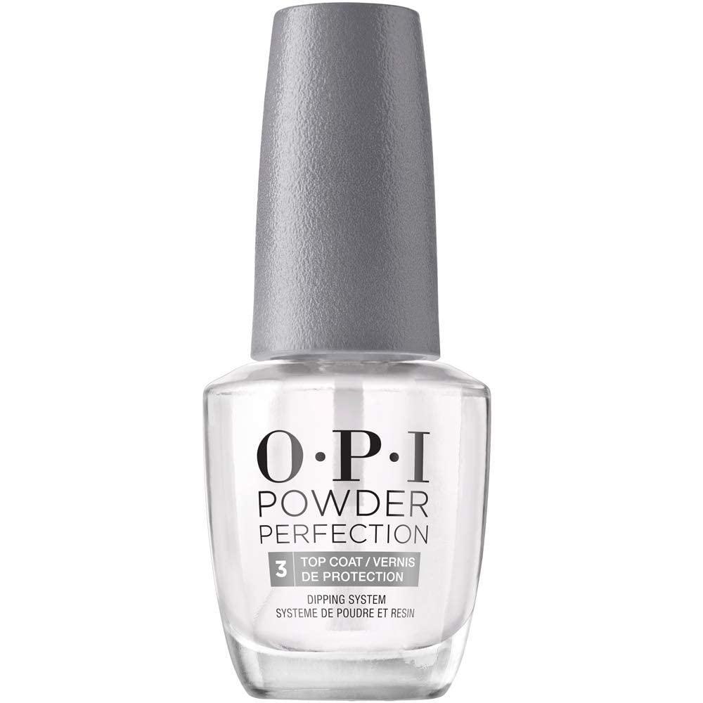 imageOPI Powder Perfection Step 3 Top Coat Nail Dipping Powder Top Coat ProtectsNails amp Clear High Gloss Finish