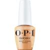 Beauty School Popout | Sheer Pastel Orange with Gold Shimmer