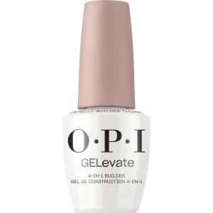 OPI GELevate 4-in-1 Nail Builder Gel | UV Cure Gel Builder Nail Polish | Vegan | 15 ML(Blank Canvas)