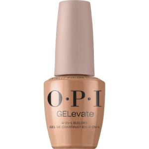 OPI GELevate 4-in-1 Nail Builder Gel | UV Cure Gel Builder Nail Polish | Vegan | 15 ML(Nude Sculpture)