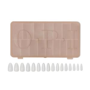 OPI GELevate Soft Gel, Nail Tips | Medium Length Extensions | Flexible & Natural Fit | 1 Box with 16 Sizes(Almond Shape)