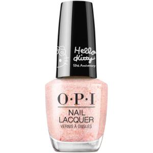 OPI Nail Lacquer Nail Polish | Opaque Crème Metallic Shimmer Chip Resistant Nail Polish | Hello Kitty Limited Edition Collection(Big Celebration)