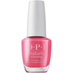 OPI Nature Strong Natural Origin 3-Step System | Botanical Base Coat, Top Coat, and Various Nail Polish Colors | High Shine + Color Protection | Eco-Friendly, Plant Based, Vegan, & Cruelty Free(Kick in the Bud)