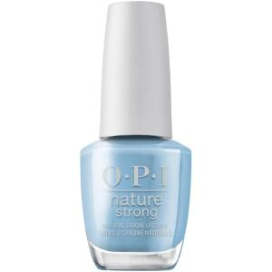 OPI Nature Strong Natural Origin 3-Step System | Botanical Base Coat, Top Coat, and Various Nail Polish Colors | High Shine + Color Protection | Eco-Friendly, Plant Based, Vegan, & Cruelty Free(Big Bluetiful Planet)