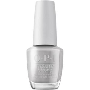 OPI Nature Strong Natural Origin 3-Step System | Botanical Base Coat, Top Coat, and Various Nail Polish Colors | High Shine + Color Protection | Eco-Friendly, Plant Based, Vegan, & Cruelty Free(Dawn of a New Gray)