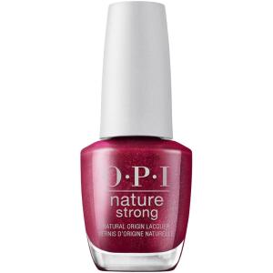 OPI Nature Strong Natural Origin 3-Step System | Botanical Base Coat, Top Coat, and Various Nail Polish Colors | High Shine + Color Protection | Eco-Friendly, Plant Based, Vegan, & Cruelty Free(Raisin Your Voice)