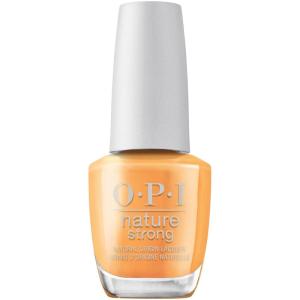 OPI Nature Strong Natural Origin 3-Step System | Botanical Base Coat, Top Coat, and Various Nail Polish Colors | High Shine + Color Protection | Eco-Friendly, Plant Based, Vegan, & Cruelty Free(Bee the Change)