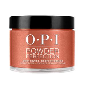 OPI Powder Perfection Nail Dipping Powder(Slip Dressed Up | Opaque Dark Red Brown)