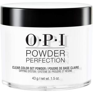 OPI Powder Perfection Clear Color Set | Color Setting Nail Dipping Powder | 1.5 oz