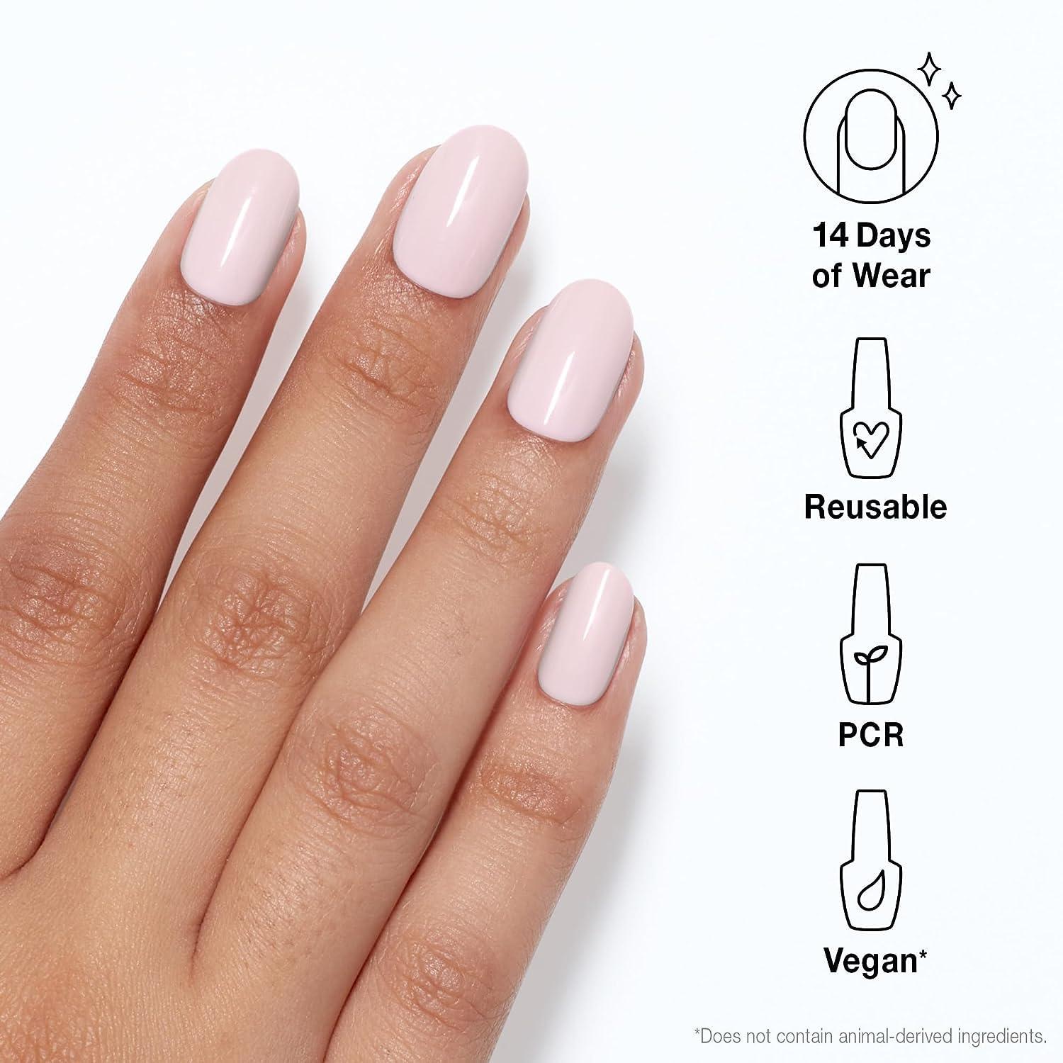 imageBundle of OPI xPressOn Press On Nails With Nail Glue Short Neutral Nails Dont Bossa Nova Me Around OPI ProSpa Nail and Cuticle Oil 05 fl oz