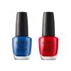 imageBundle of OPI Nail Lacquer Mi Casa Es Blue Casa 05 fl oz  OPI Nail Lacquer Big Apple Red 05 fl oz New York