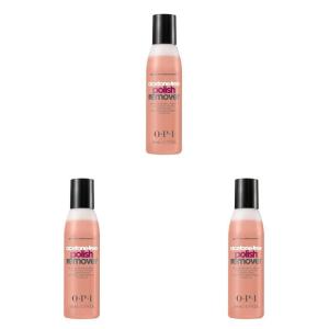 OPI Nail Polish Remover, Acetone-Free(3.7 Fl Oz (Pack of 3))