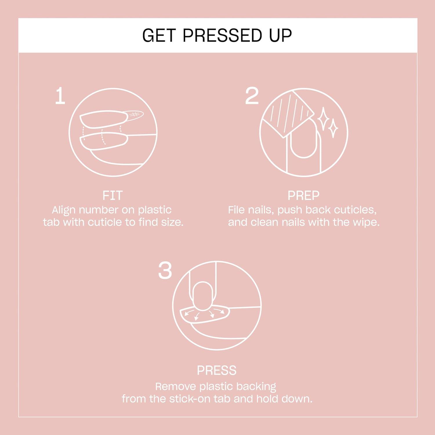 imageOPI Sticking Point OPIm Just a Whirl Short Round SemiSheer Warm Pink with Gold Glitter Swirls Nail Art Instant No Glue Press On Nails 30 Count with Adhesive Tabs DamageFree Wear Spring 2026